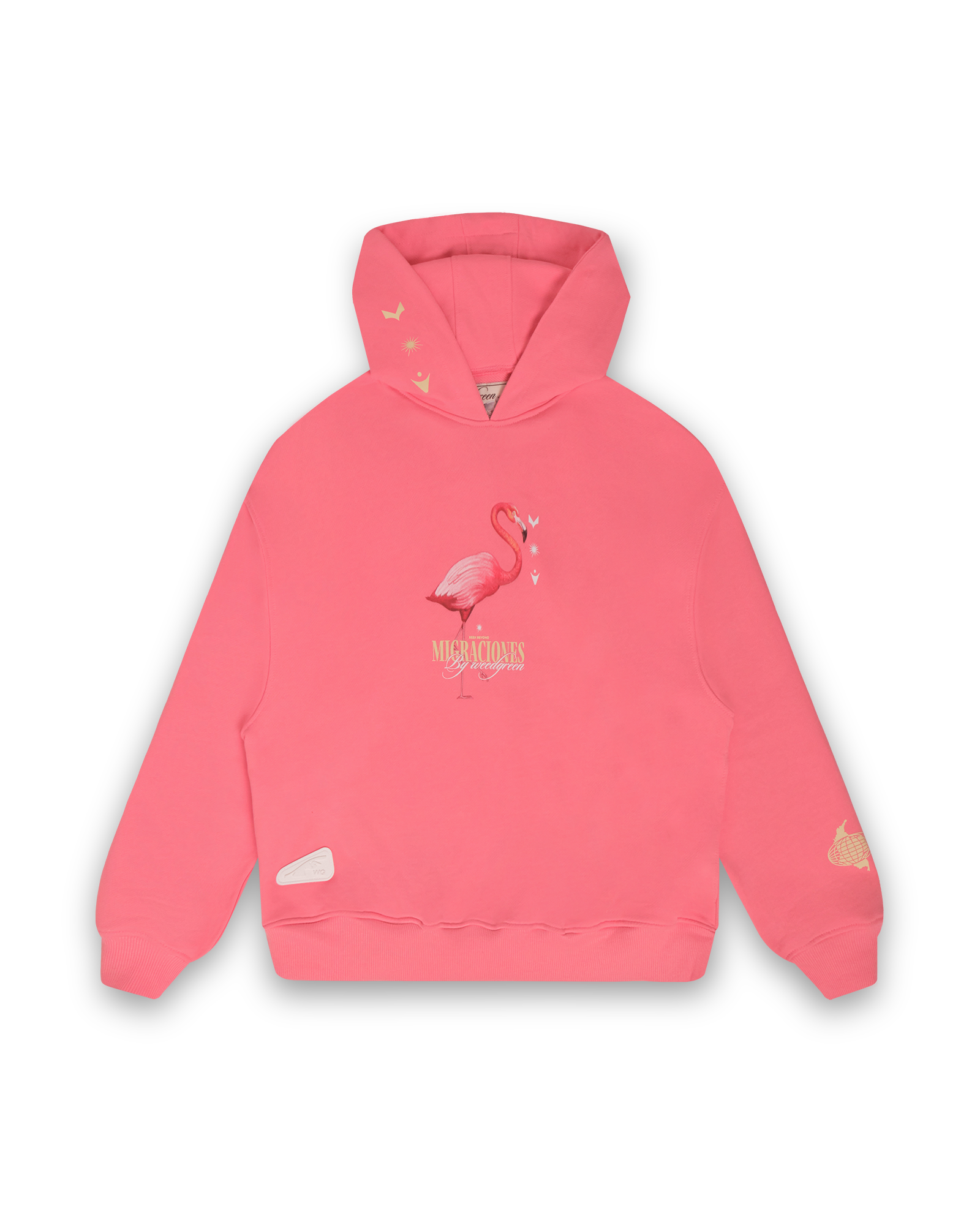 HOODIE BOX FLAMENCO ROSADO