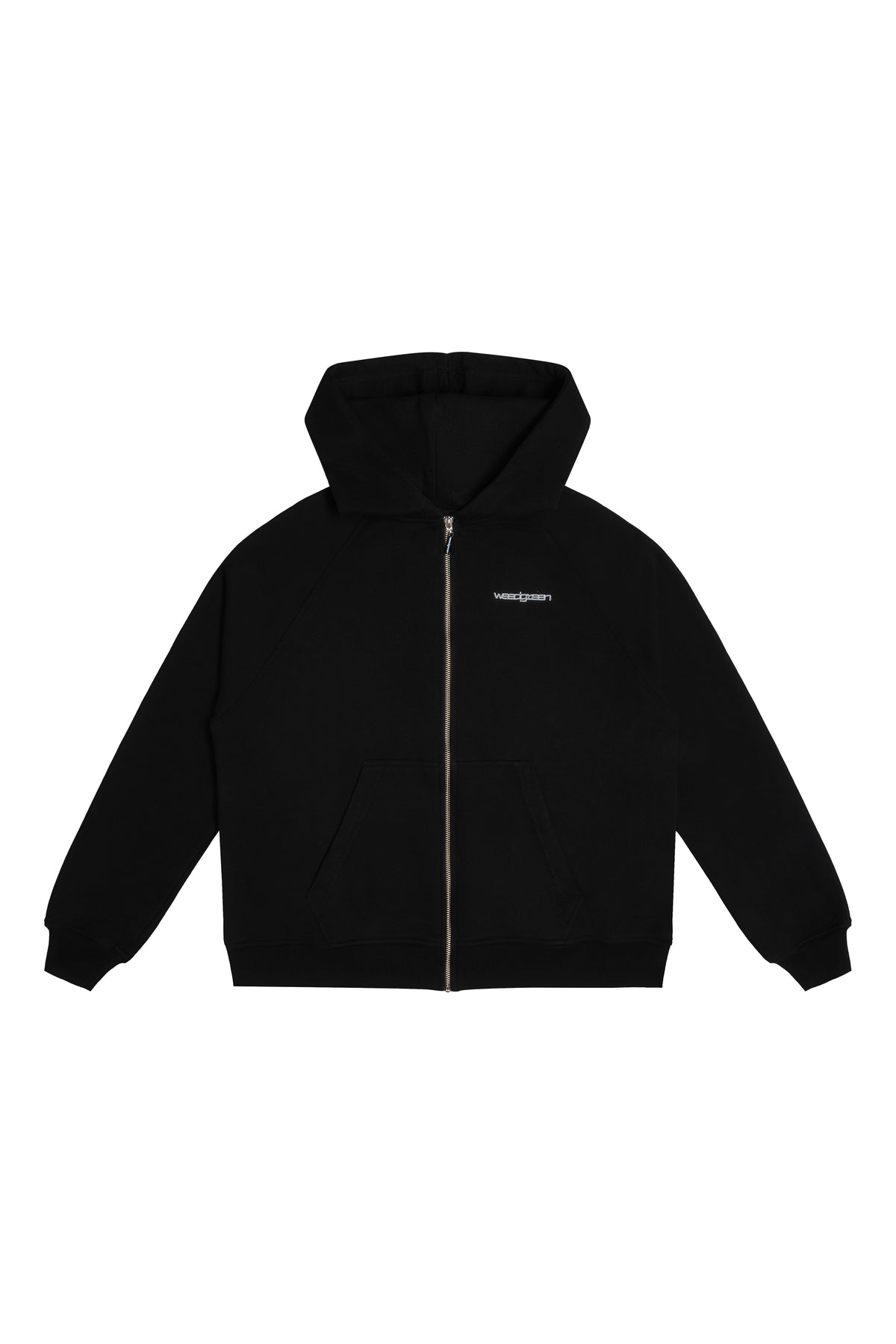 HOODIE CON CIERRE VISIBLE SOUND NEGRO