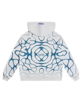 HOODIE ART VISIBLE BLANCO