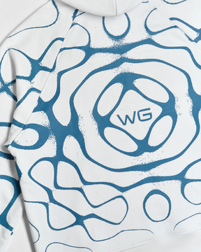 HOODIE ART VISIBLE BLANCO