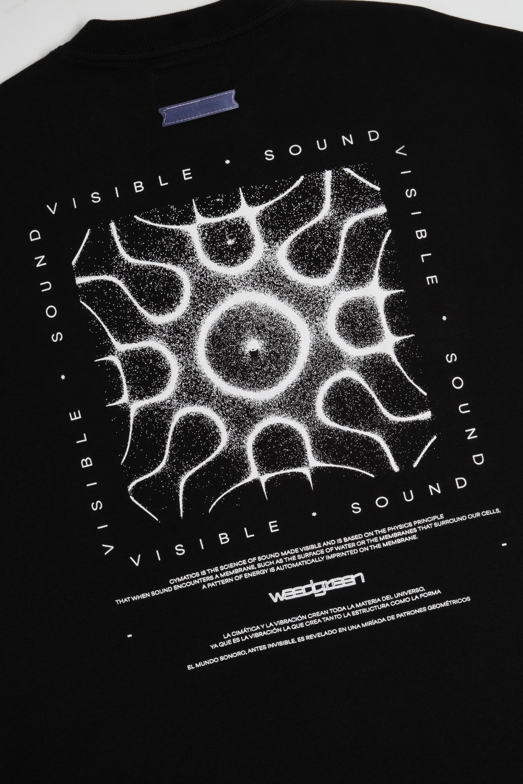 CAMISETA VISIBLE SOUND NEGRO