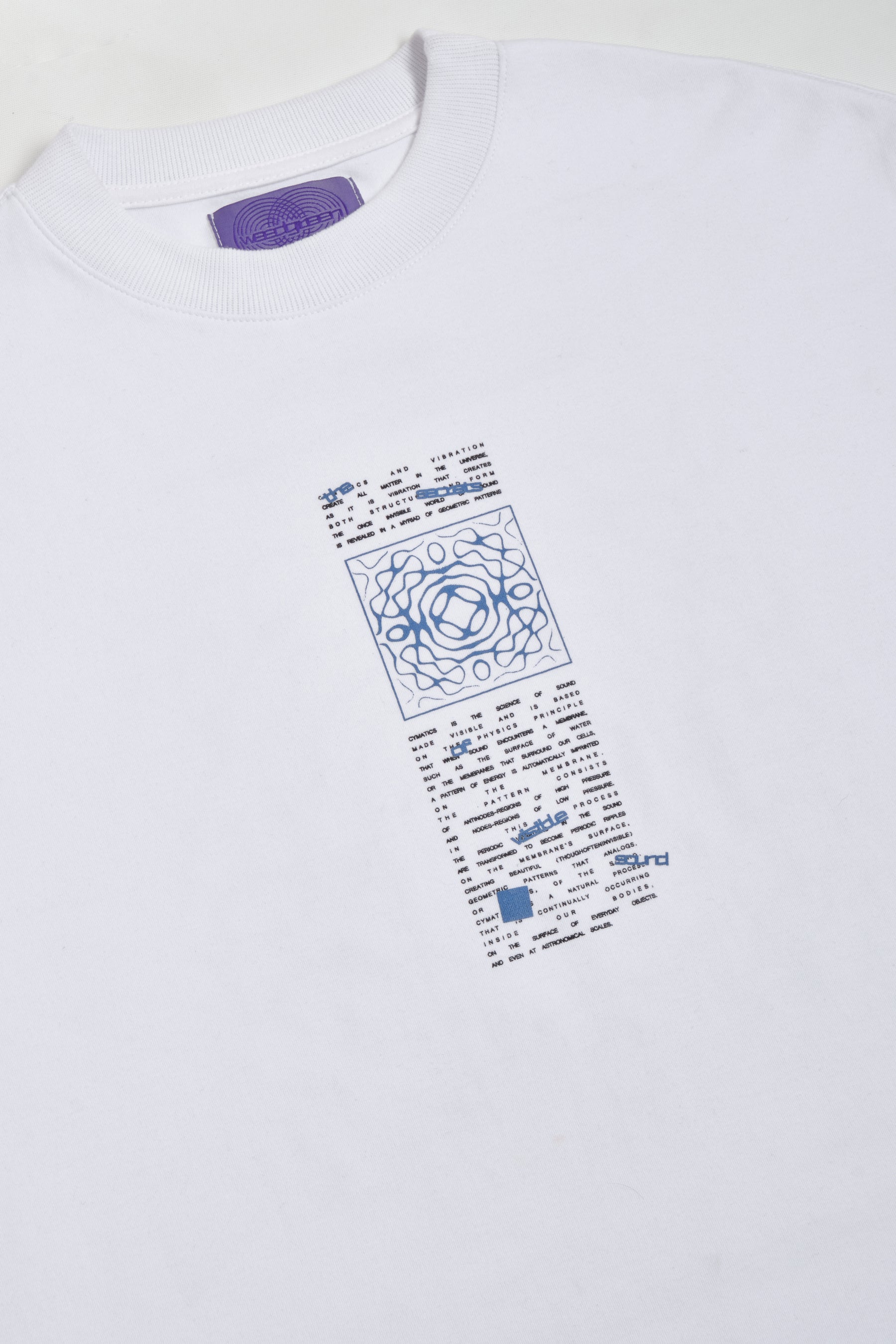 CAMISETA SECRETS OF VISIBLE SOUND BLANCO