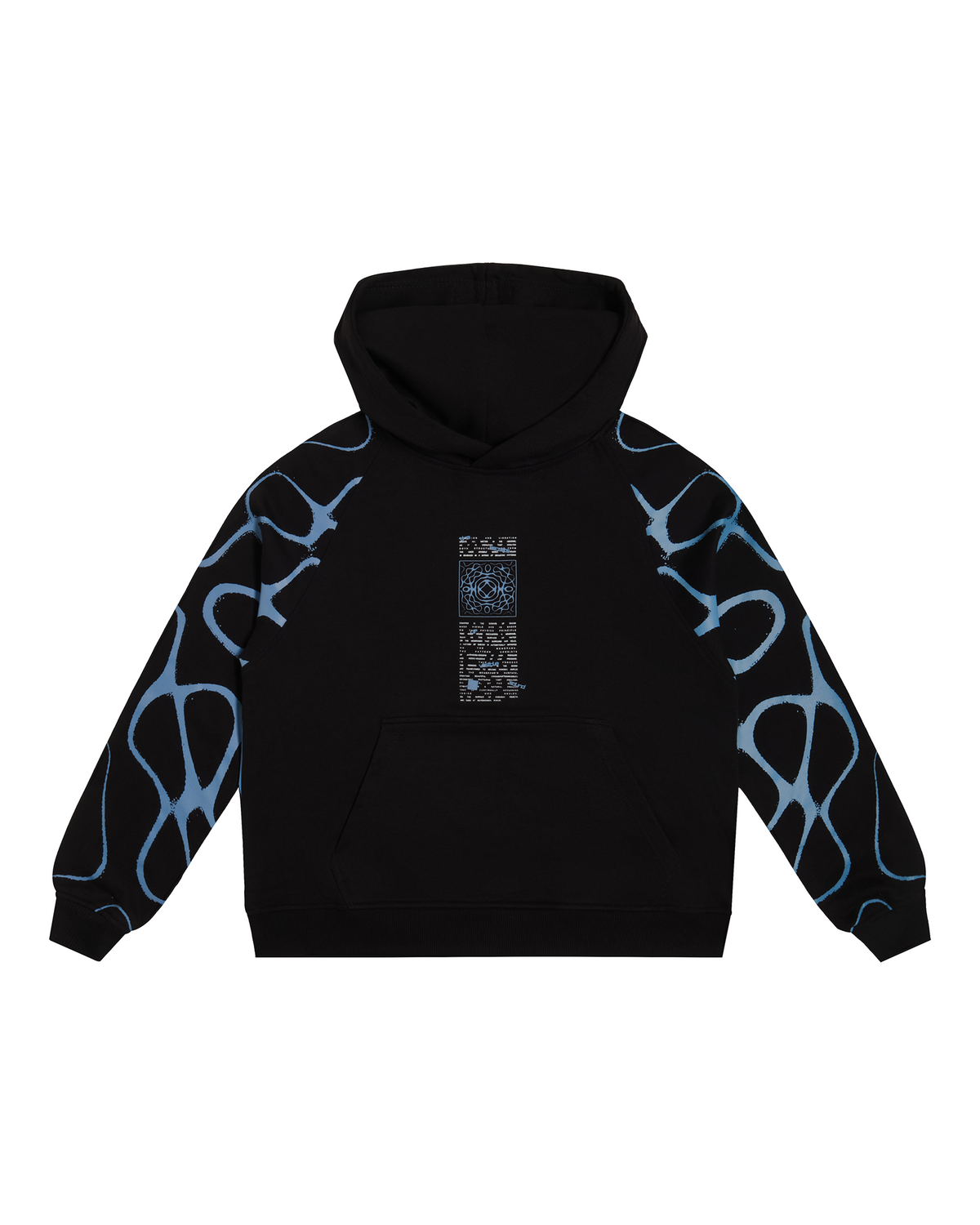 HOODIE ART VISIBLE NEGRO