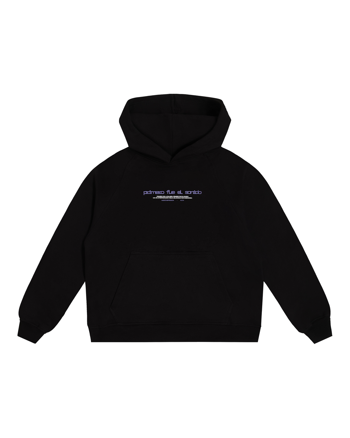 HOODIE ART REALITY NEGRO