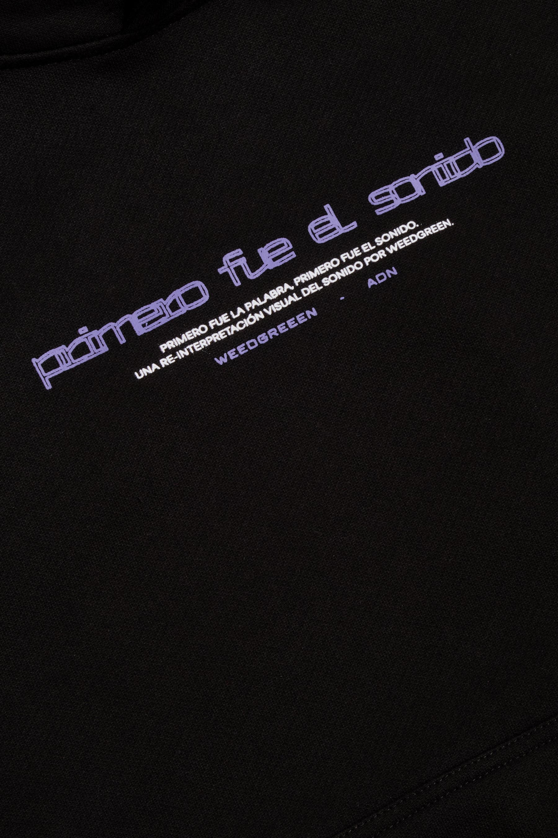 CAMISETA VISIBLE SOUND NEGRO