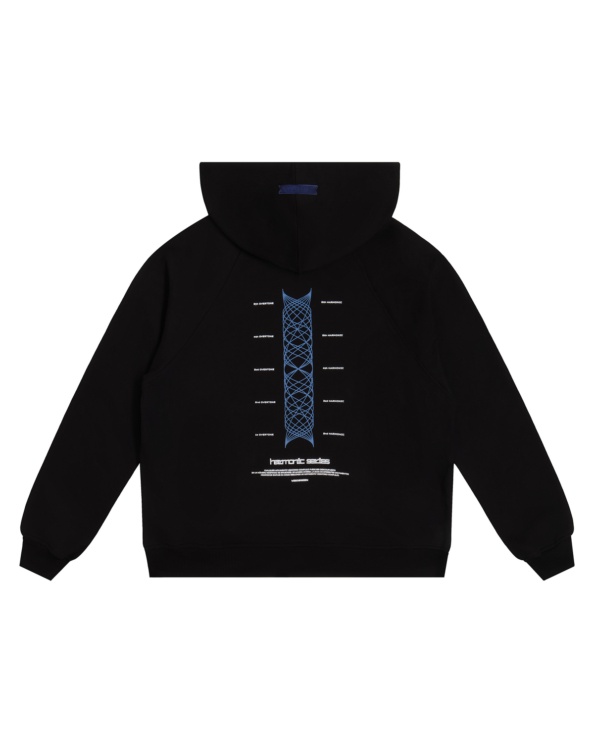 HOODIE OVERTONE NEGRO