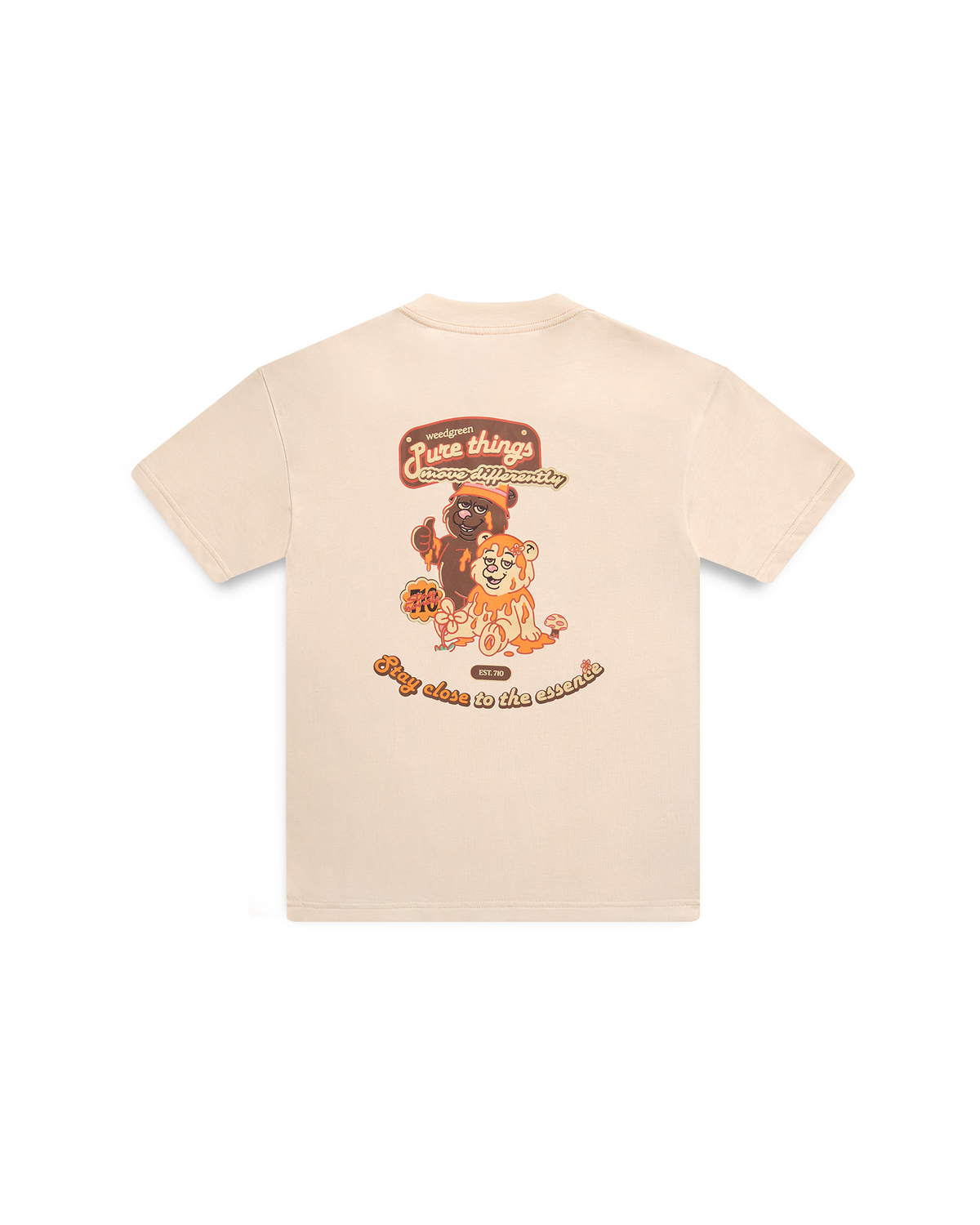Bear Leaders Marshmellow Tee