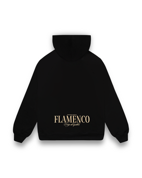 HOODIE BOX FLAMENCO NEGRO