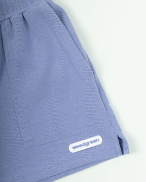 SHORT RECTO  COMFY AZUL