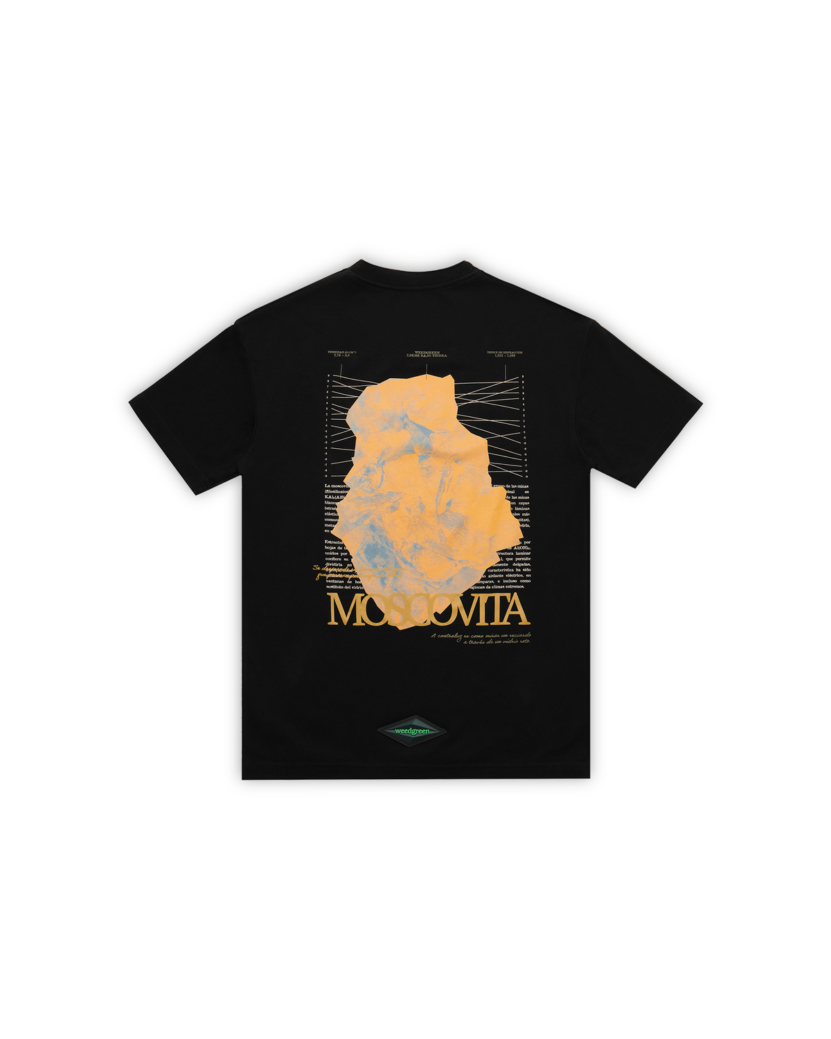 CAMISETA MOSCOVITA NEGRO