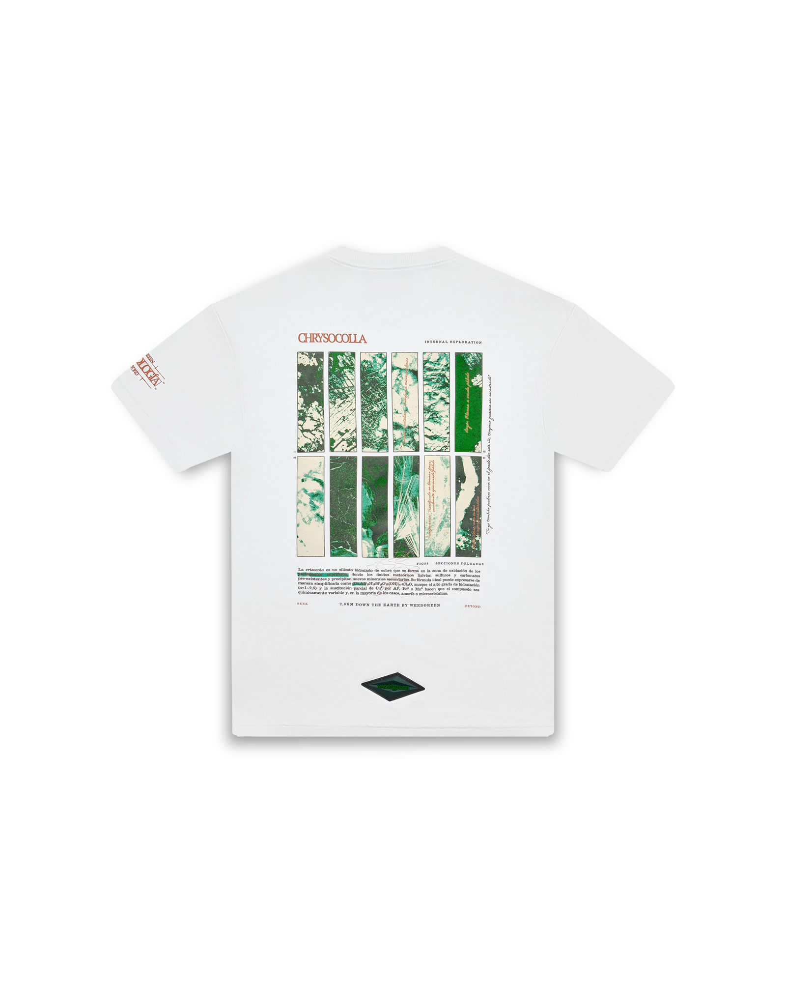 CAMISETA CHRYSOCOLLA BLANCO