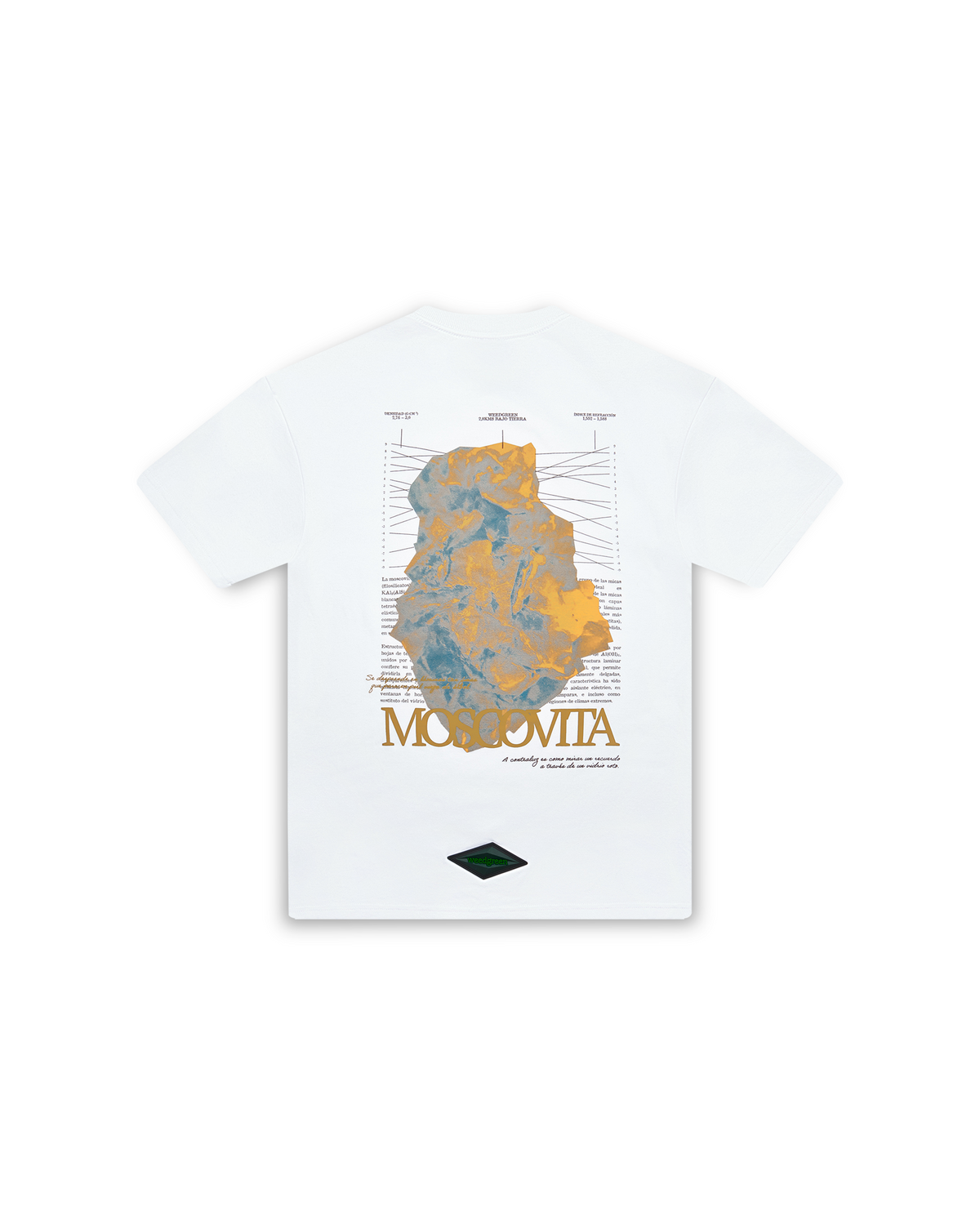 CAMISETA MOSCOVITA BLANCO