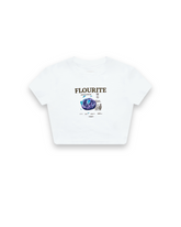 CAMISETA GRAPHITEE FLOURITE BLANCO