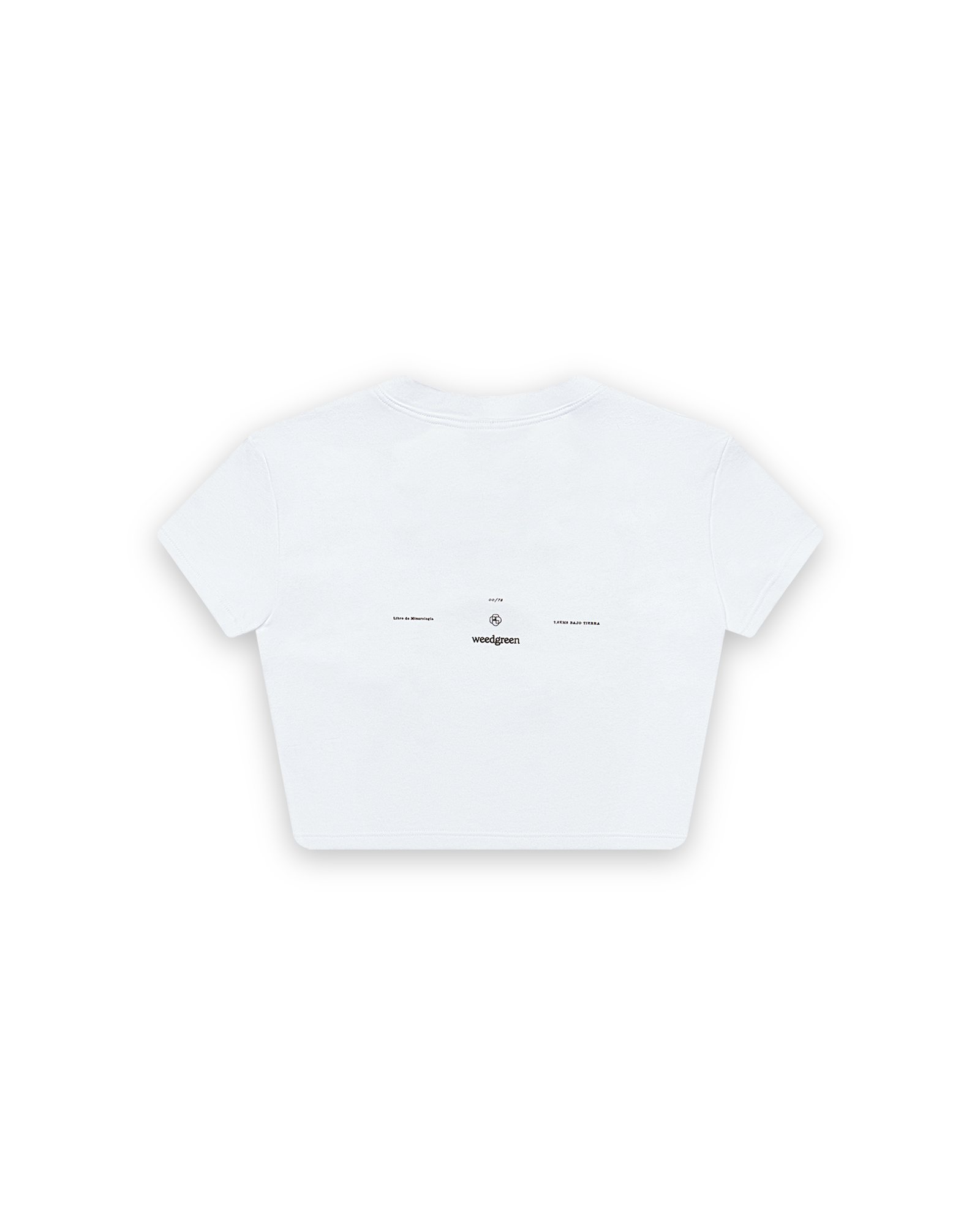 CAMISETA GRAPHITEE FLOURITE BLANCO