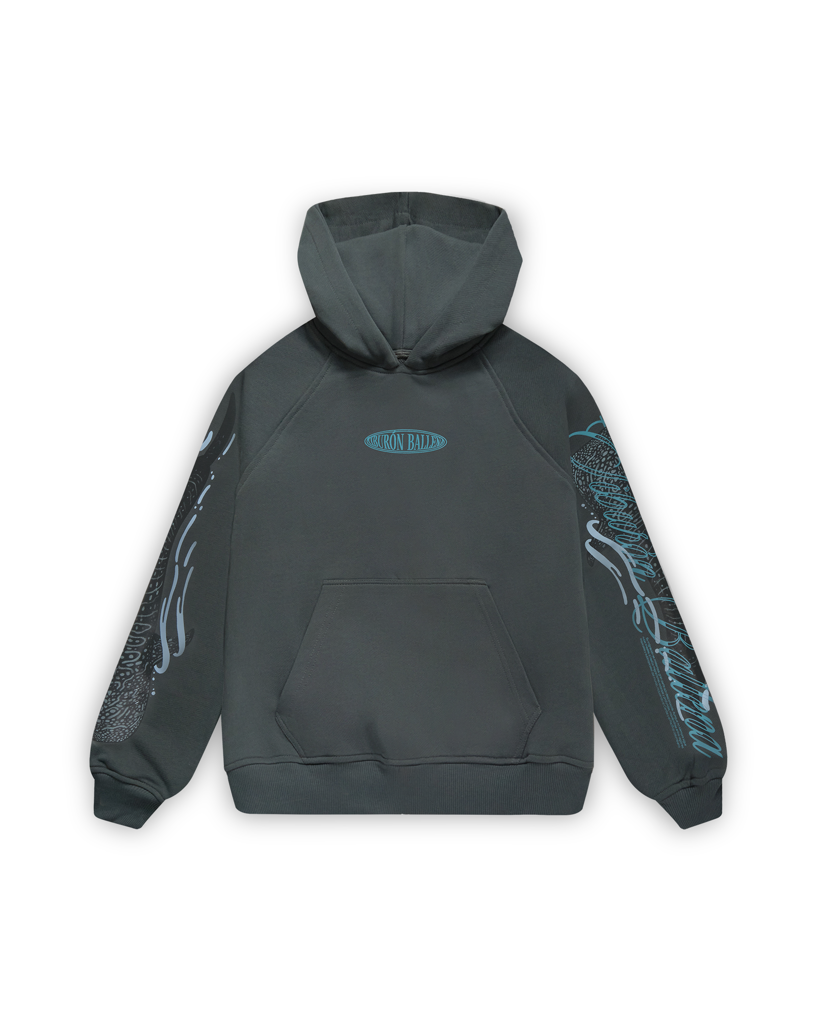 HOODIE TIBURON GRIS