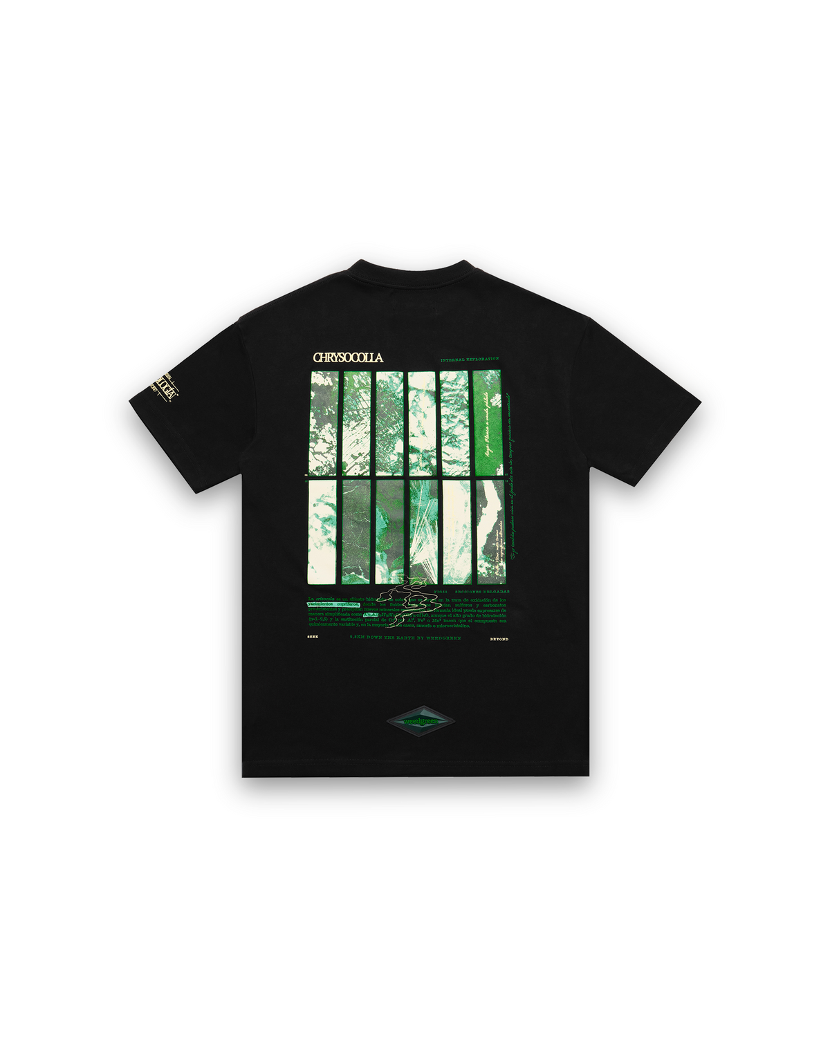 CAMISETA CHRYSOCOLLA NEGRO