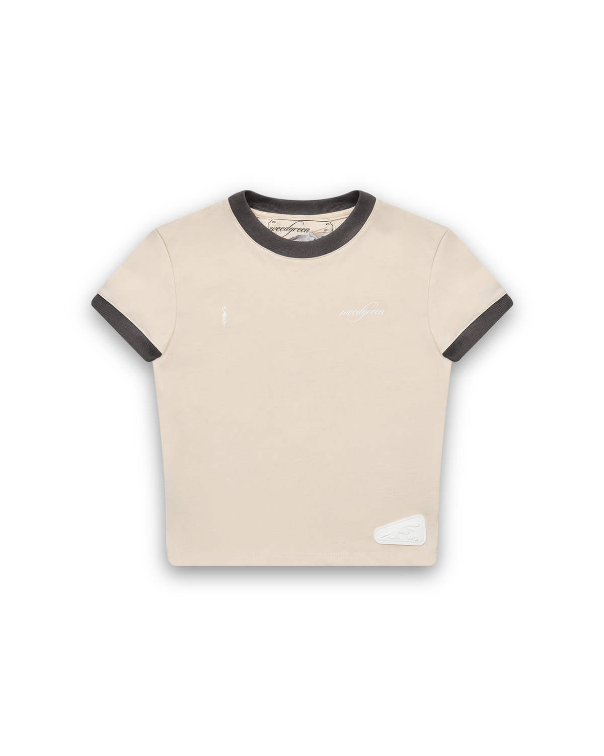CAMISETA SLIM CON RIB MIGRACIONES NUDE