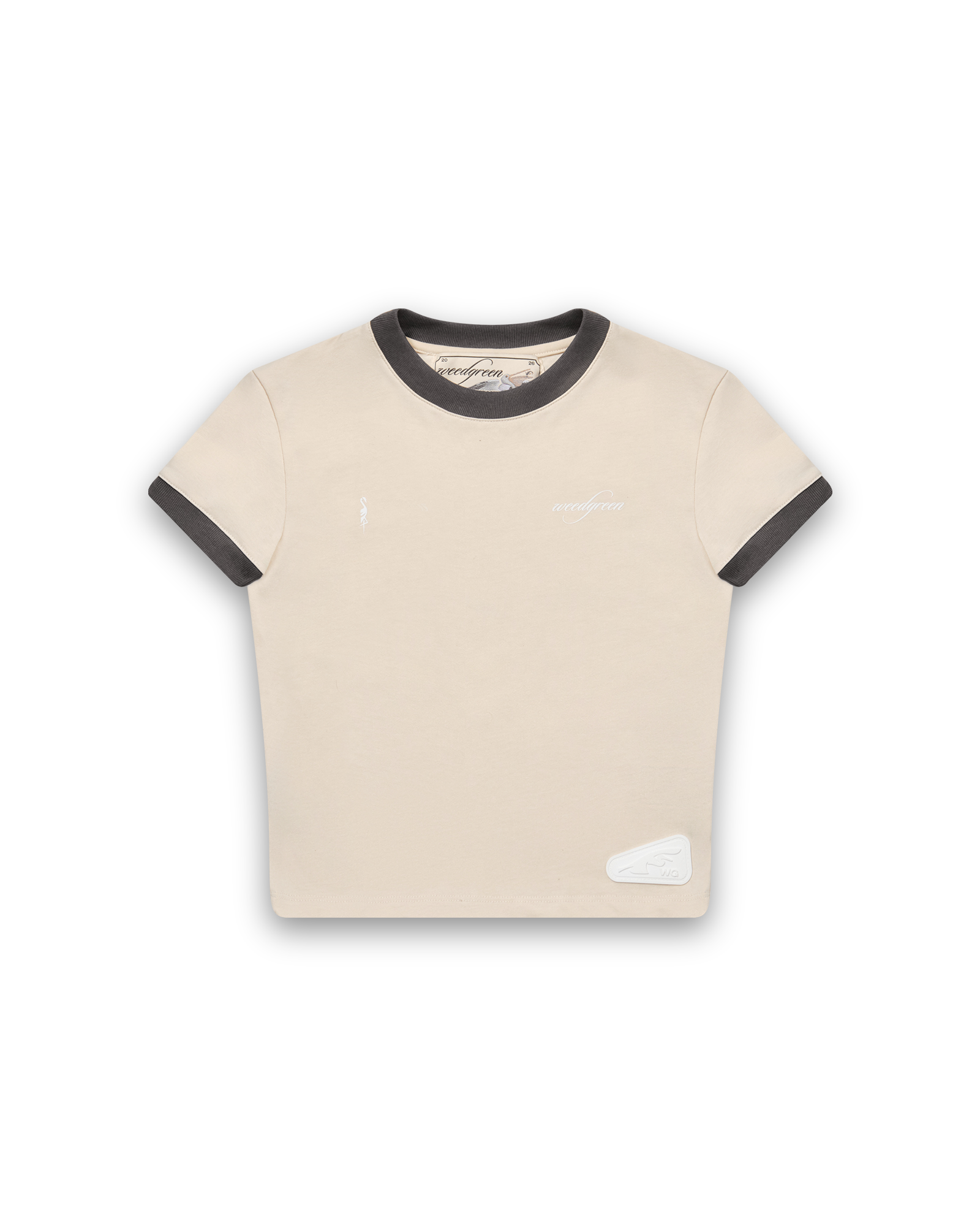 CAMISETA SLIM CON RIB MIGRACIONES NUDE