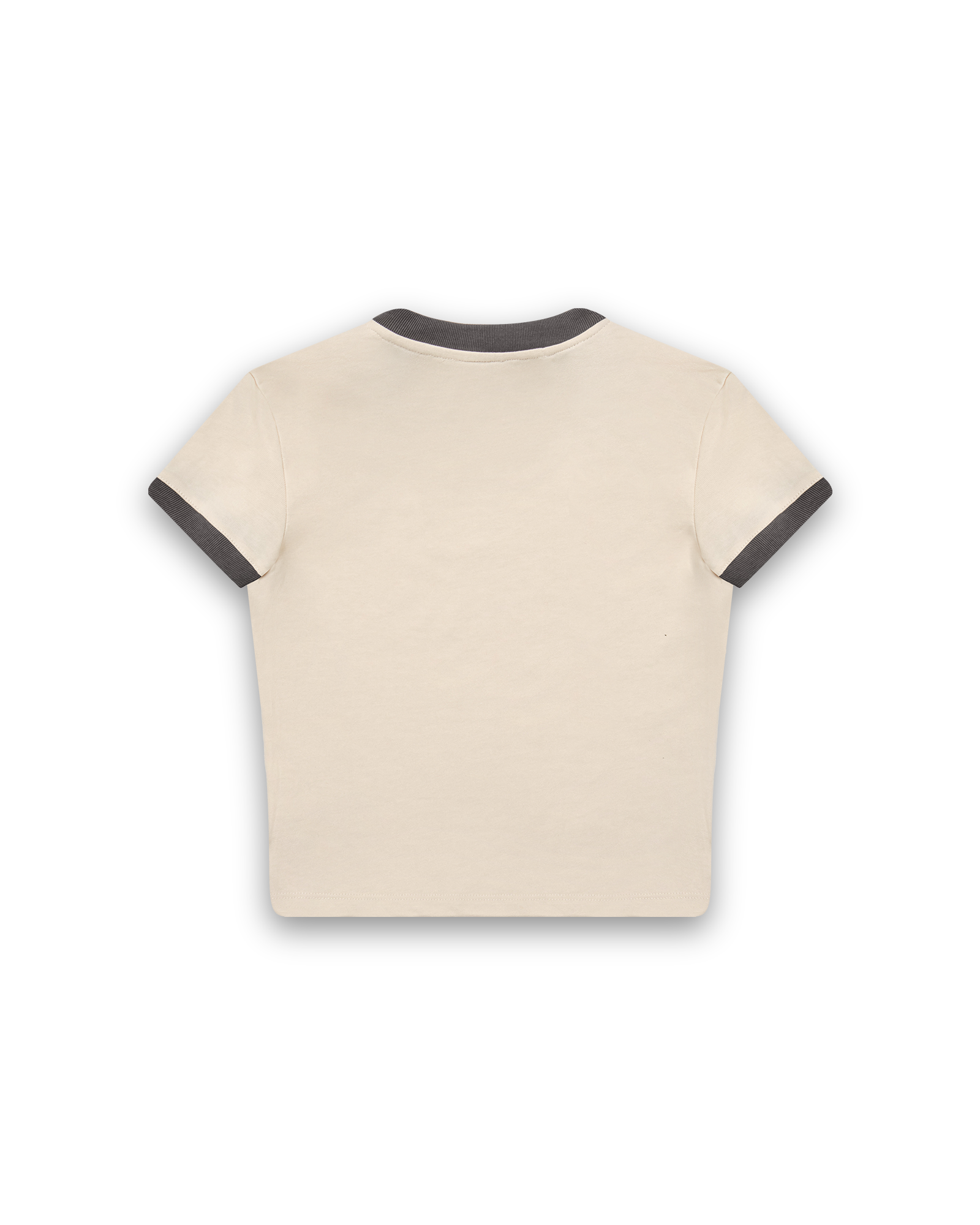CAMISETA SLIM CON RIB MIGRACIONES NUDE