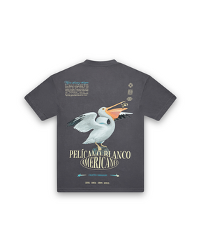 CAMISETA PELICANO GRIS