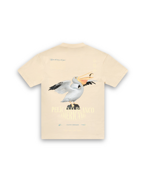CAMISETA PELICANO BEIGE