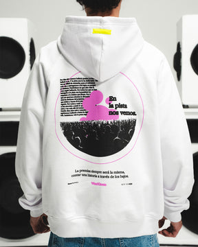 HOODIE MANIFIESTO BLANCO