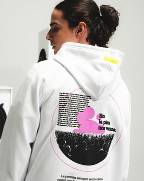 HOODIE MANIFIESTO BLANCO