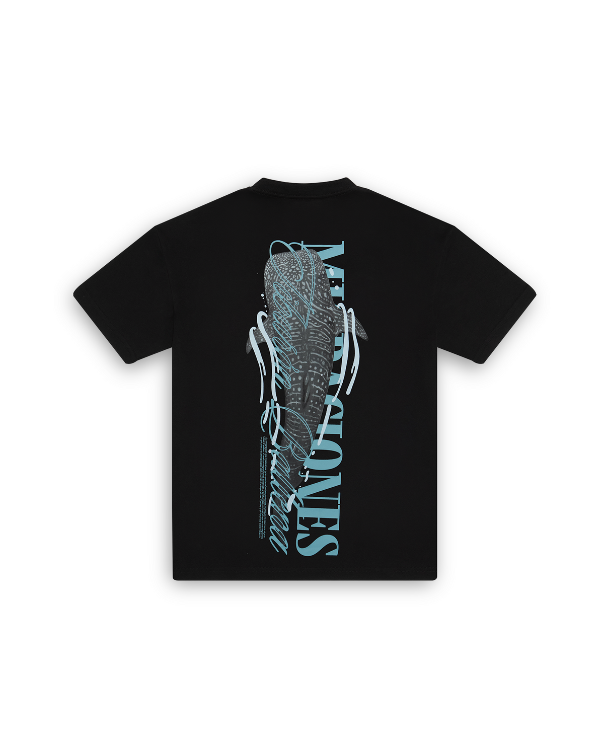 CAMISETA TIBURON NEGRO