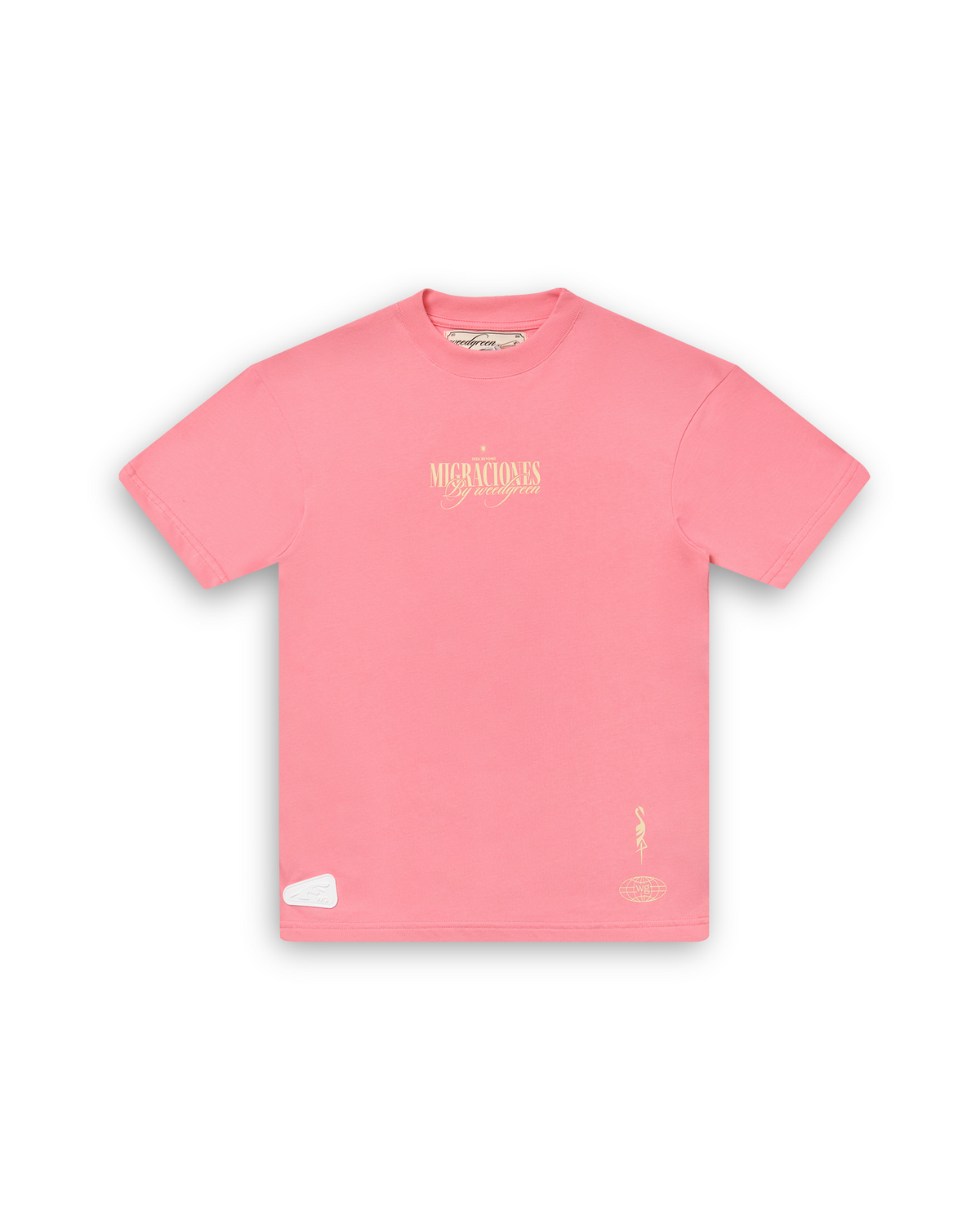 CAMISETA FLAMENCO ROSADO