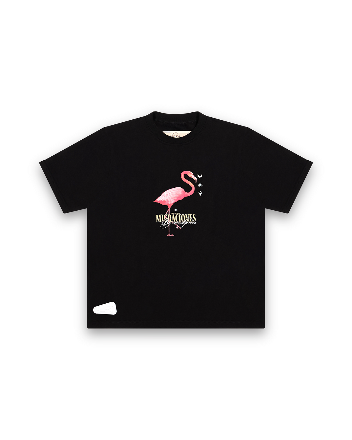 CAMISETA BOX FLAMENCO NEGRO