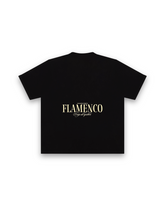 CAMISETA BOX FLAMENCO NEGRO