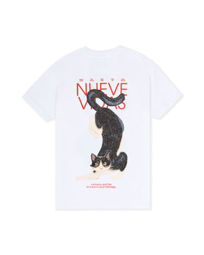 CAMISETA 9 LIVES BLANCO