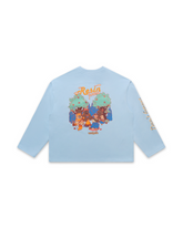 Resin Forest Delicated Blue Sweatshirt