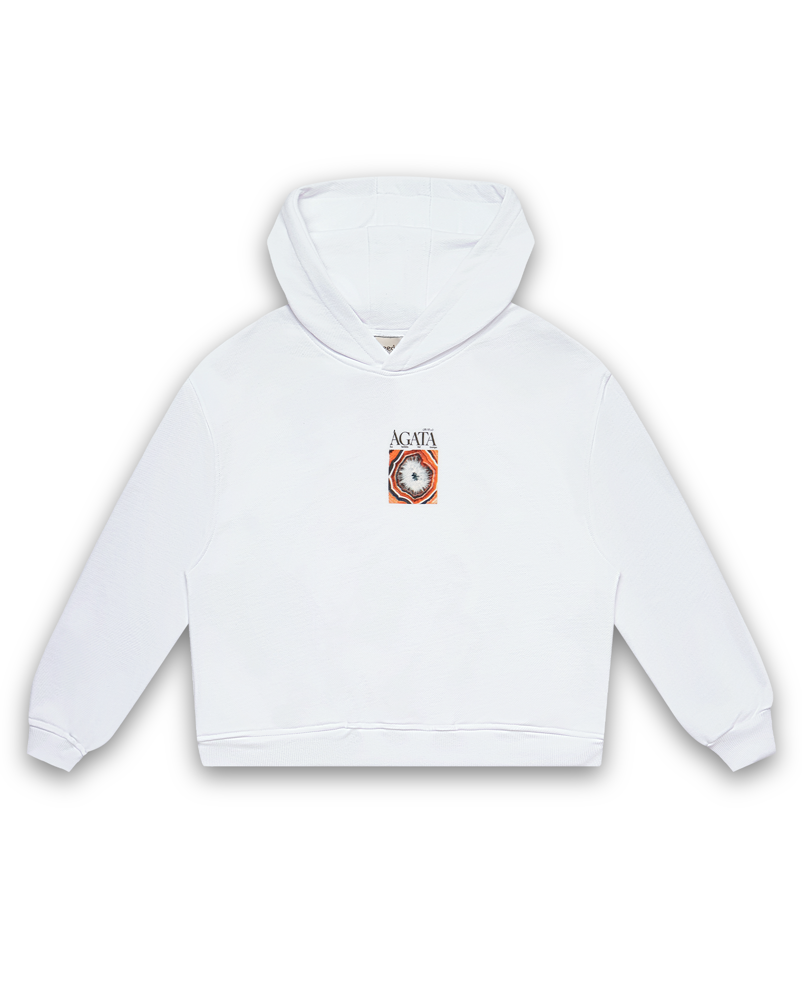 HOODIE BOX ART PIEDRA BLANCO