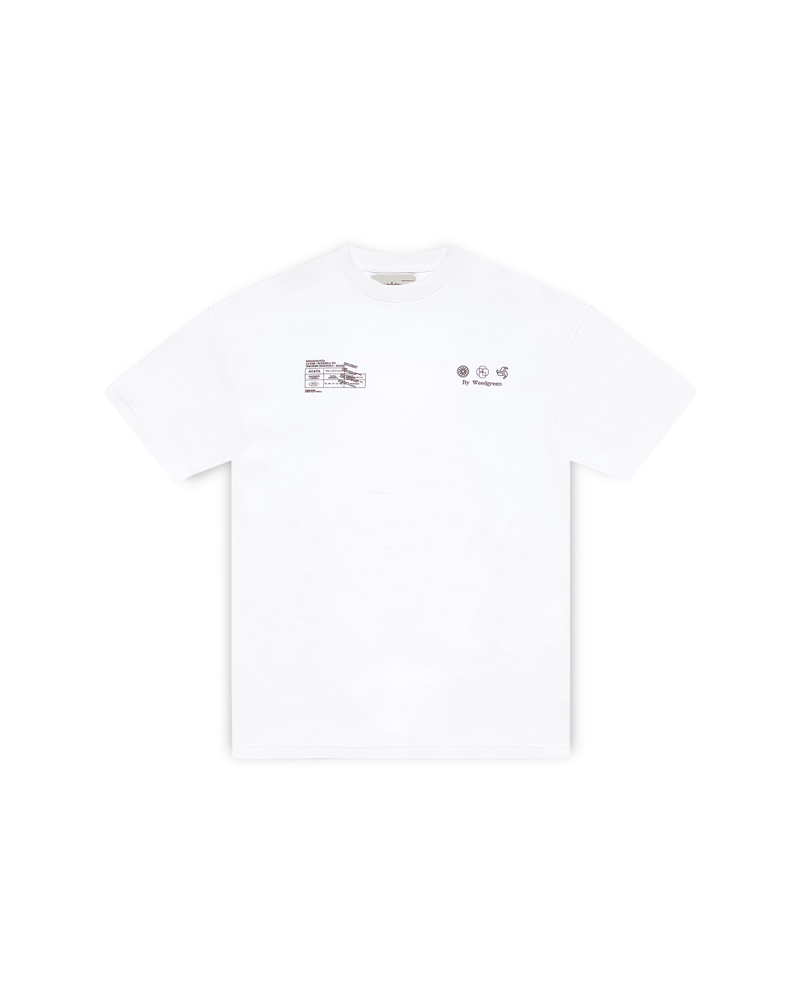 CAMISETA AGATA ART ROJO BLANCO