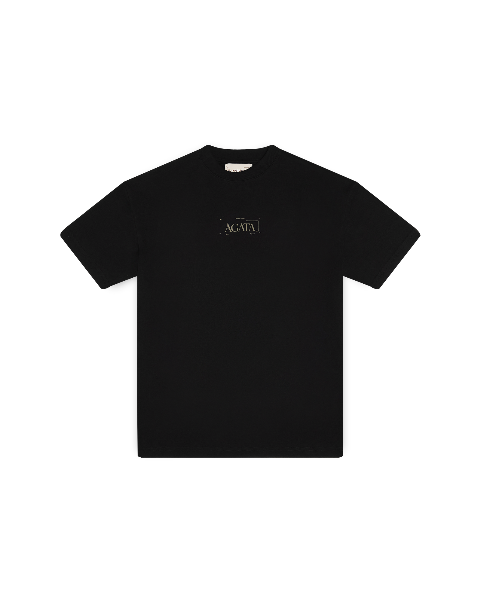 CAMISETA AGATA ART AZUL NEGRO