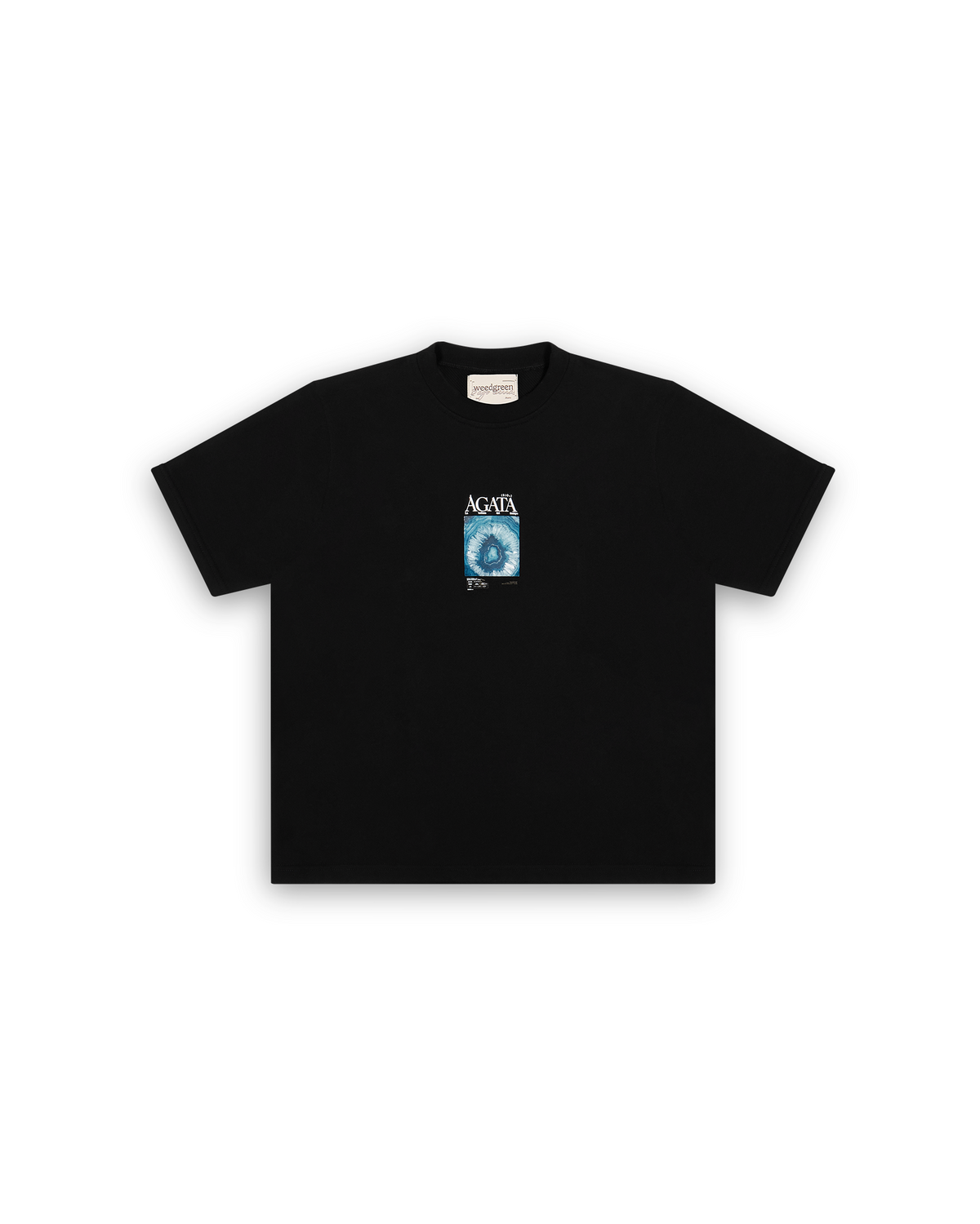 CAMISETA BOX ART AZUL NEGRO