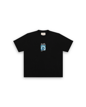 CAMISETA BOX ART AZUL NEGRO