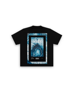 CAMISETA BOX ART AZUL NEGRO