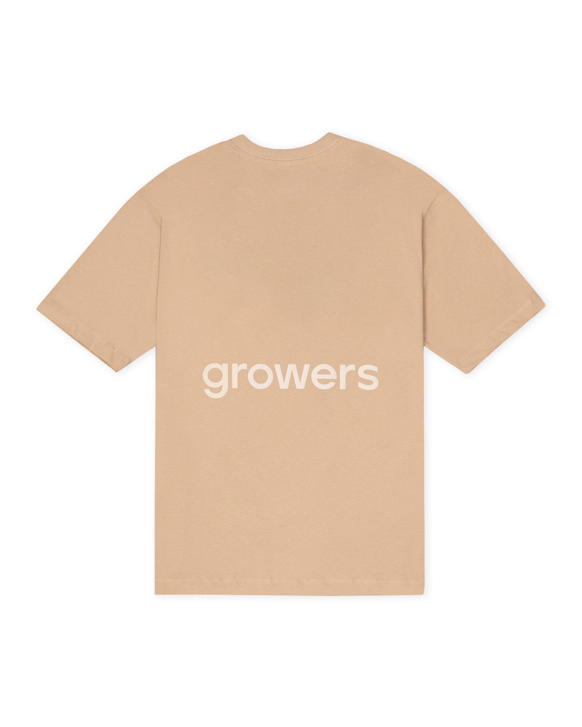 CAMISETA GROWER BASICA BEIGE