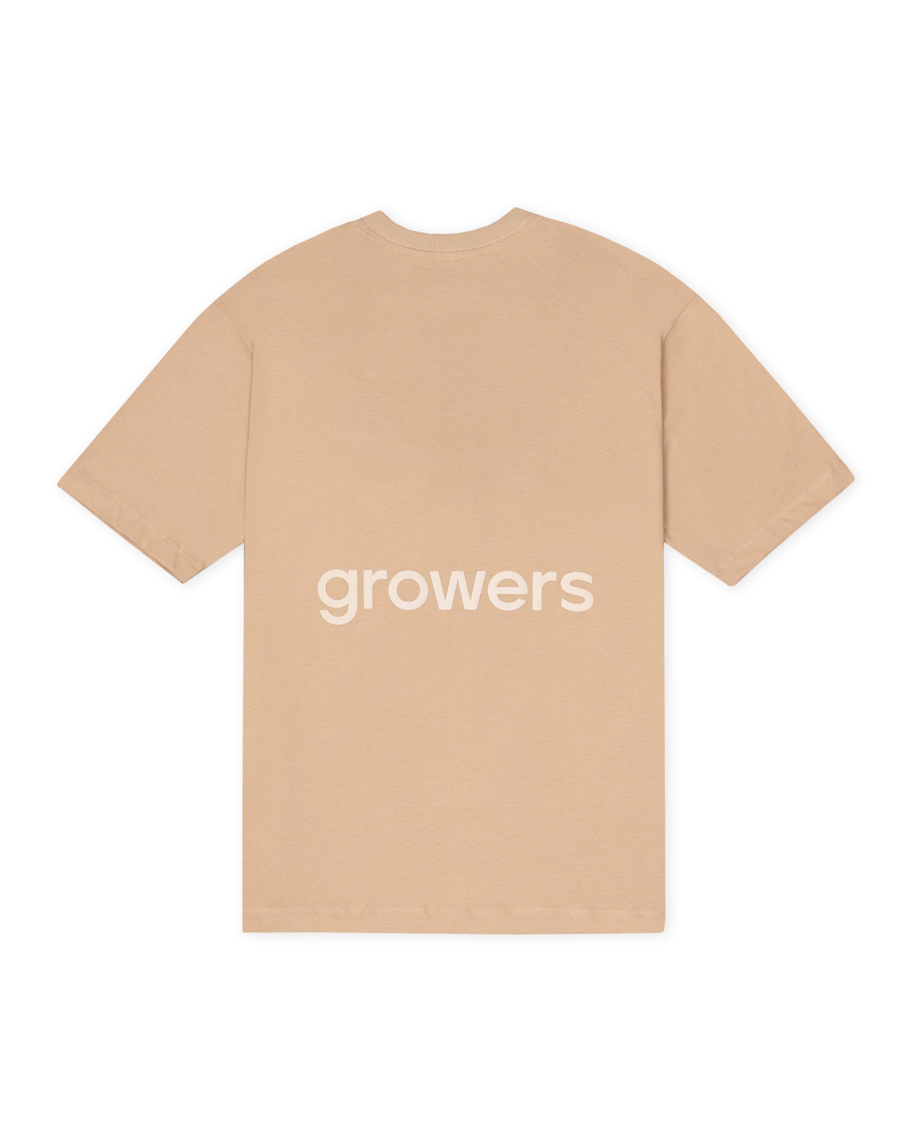 CAMISETA GROWER BASICA BEIGE