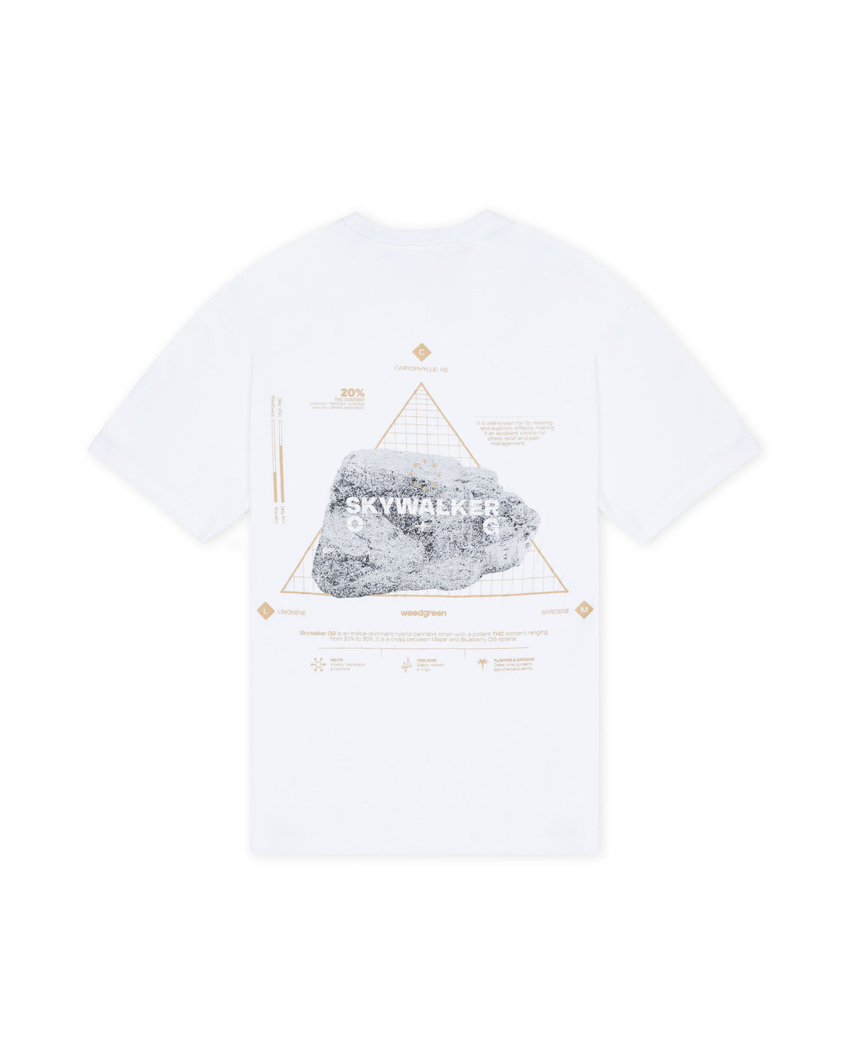 CAMISETA OVERSIZE LUNAR WALKER BLANCO