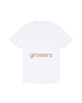 CAMISETA GROWER BASICA BLANCO