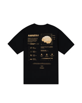 CAMISETA OVERSIZE AMNESIA CORTEX NEGRO