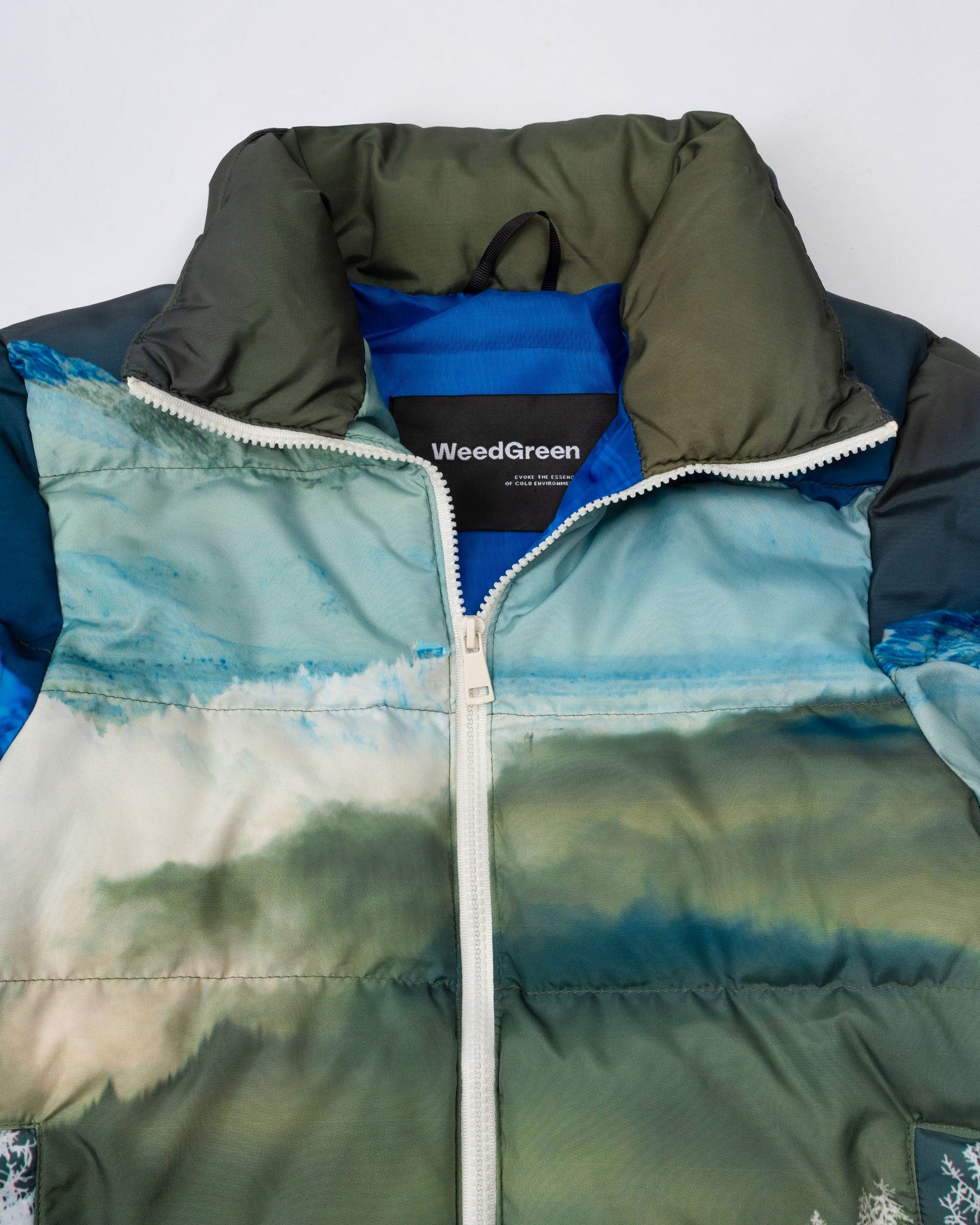 JACKET PUFFER ESTAMPADA