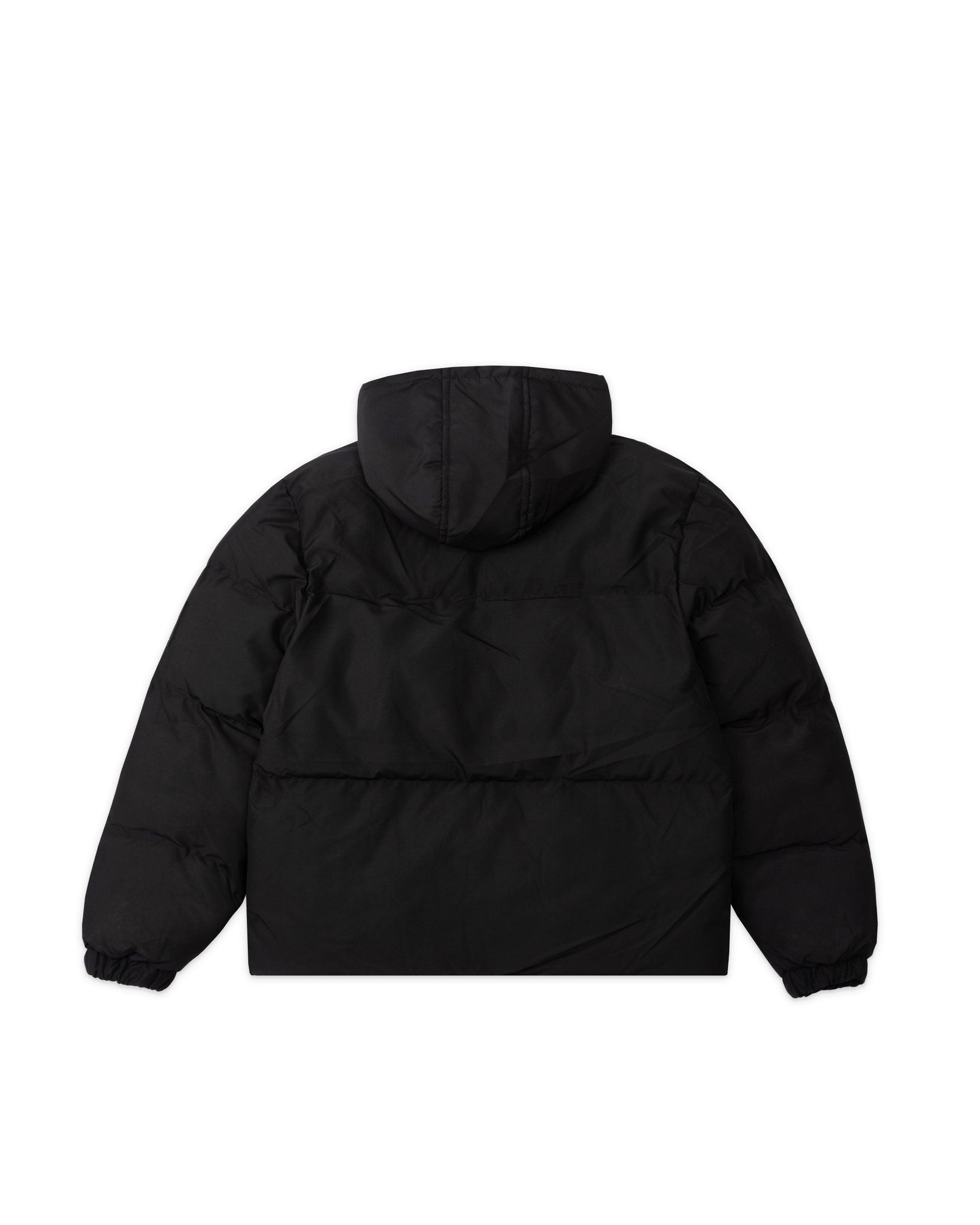 JACKET PUFFER NEGRA MATE