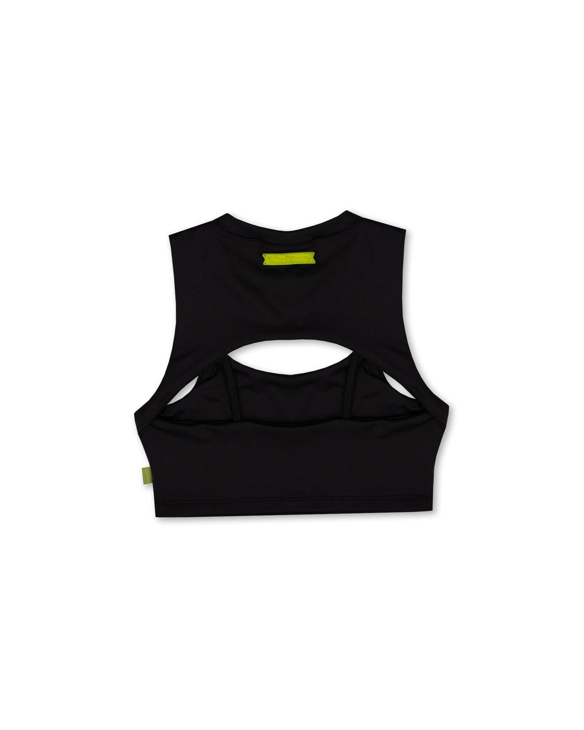 CUT CROP TOP 3.0 WEEDGREEN NEGRO