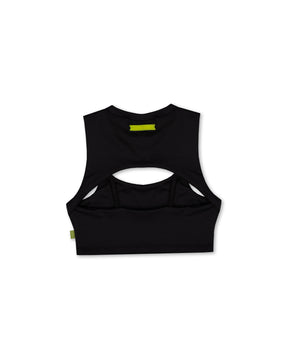CUT CROP TOP 3.0 WEEDGREEN NEGRO
