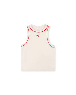 TANK TOP CHERRY BEIGE