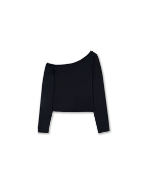 LOONGSLEEVE ASIMETRICO WEEDGREEN NEGRO